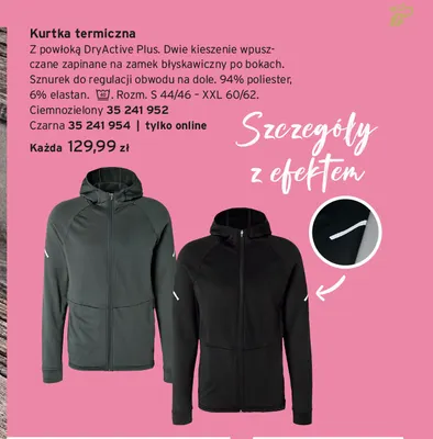 Kurtka termiczna promocja w Tchibo