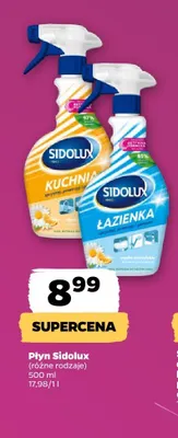 Płyn do czyszczenia łazienki Sidolux promocja w Netto