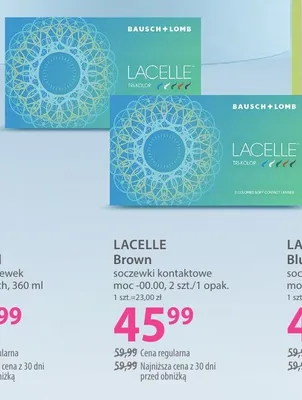 Soczewki kontaktowe Blue promocja w Hebe