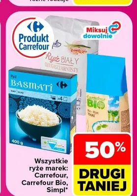 Ryż Thai Carrefour Bio promocja w Carrefour Market