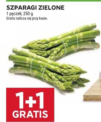 Szparagi zielone promocja w Stokrotka