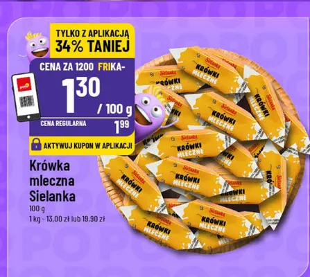 Krówka mleczna Sielanka promocja w POLOmarket