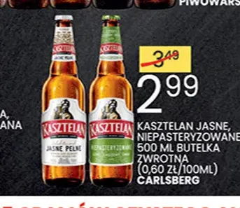 Piwo Kasztelan promocja w Wafelek