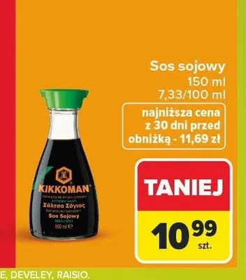Sos sojowy Kikkoman promocja w Carrefour