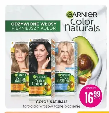 Farba do włosów Garnier Color Naturals promocja w Drogerie Jasmin