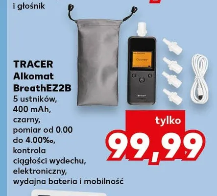 Alkomat TRACER BreathEZ2B promocja w Kaufland