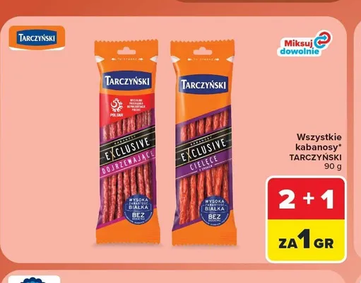 Kabanosy Tarczyński promocja w Carrefour Market