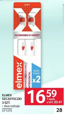 Szczoteczka do zębów Elmex 2 szt. promocja w Selgros
