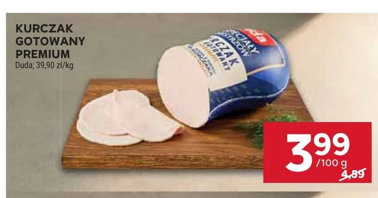Kurczak gotowany premium Duda promocja w Stokrotka