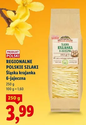 Makaron śląska krajanka 6-jajeczna promocja w Lidl