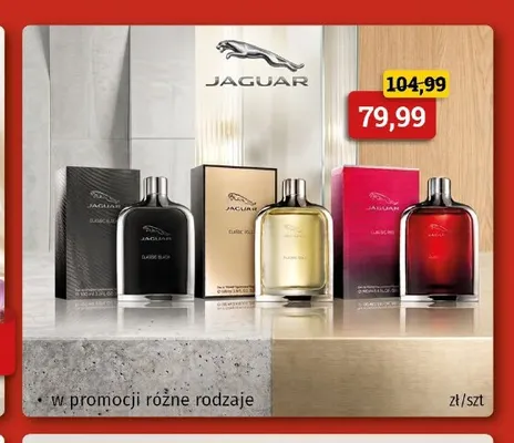 Woda toaletowa Jaguar promocja w Drogeria Kosmyk