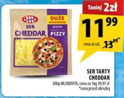Ser tarty Cheddar promocja w Arhelan