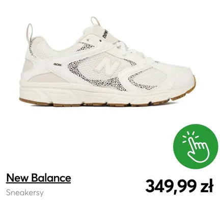 Sneakersy New Balance 408 promocja w eobuwie.pl