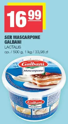 Ser mascarpone Galbani promocja w SPAR