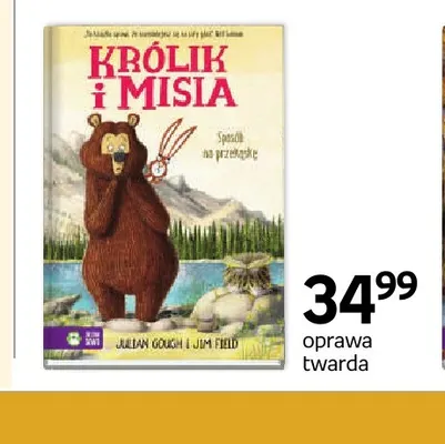 Książka Królik i Misia Sposób na przekąskę Zielona Sowa promocja w Empik