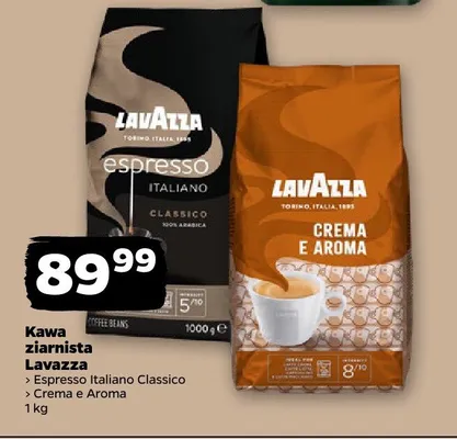 Kawa ziarnista Espresso Italiano Classico 1 kg promocja w Netto