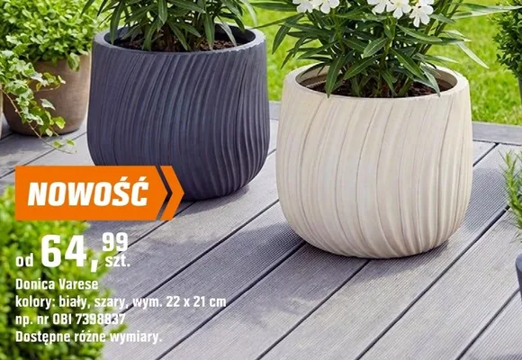 Donice Varese promocja w OBI