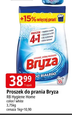 Proszek do prania Bryza promocja w Leclerc