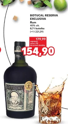 Rum Botucal Reserva Exclusiva promocja w Kaufland