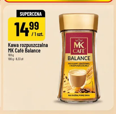 Kawa rozpuszczalna MK Café Balance promocja w POLOmarket