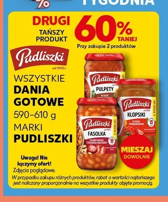 Danie gotowe Pulpety w sosie pomidorowym Pudliszki promocja w Kaufland