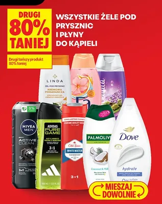 Żel pod prysznic Nivea Men Active Clean promocja w Biedronka