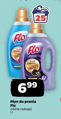 Płyn do prania Flo Black promocja w Netto