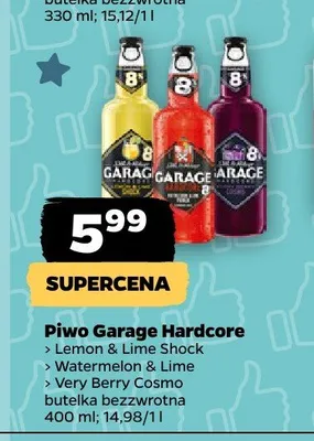 Piwo Garage Hardcore promocja w Netto