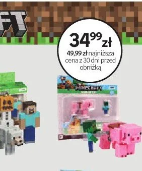 Figurka Minecraft promocja w Empik