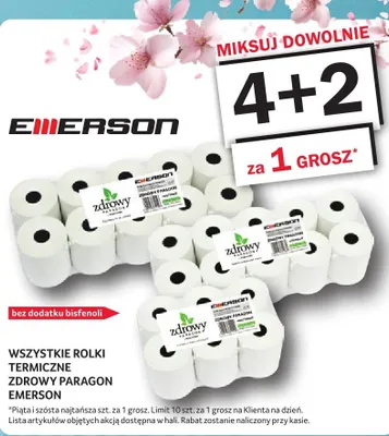 Rolki termiczne WSZYSTKIE ROLKI TERMICZNE ZDROWY PARAGON EMERSON promocja w Selgros
