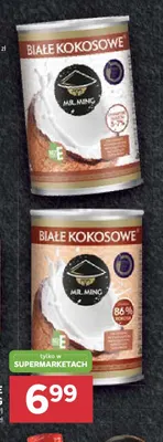 Białe kokosowe Mr. Ming promocja w Stokrotka