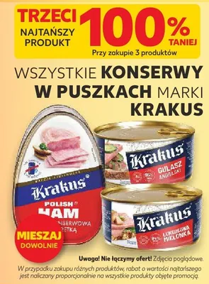 Konserwy w puszkach promocja w Kaufland