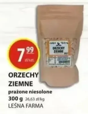 Orzechy ziemne prażone niesolone promocja w Zielony Koszyk
