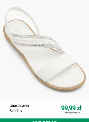Sandały Graceland promocja w Deichmann