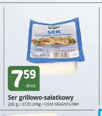 Ser grillowo-sałatkowy Krasnystaw promocja w Marketvita