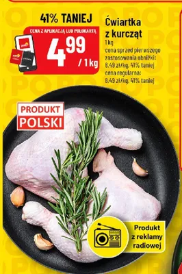 Ćwiartka z kurcząt promocja w POLOmarket