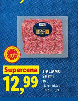 Salami ITALIAMO promocja w Lidl
