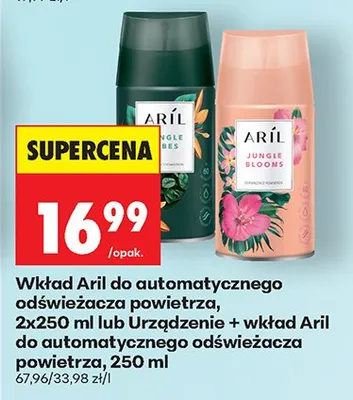 Urządzenie + wkład do automatycznego odświeżacza powietrza promocja w Biedronka