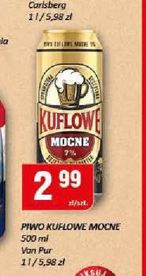Piwo Kuflowe Mocne promocja w Chorten