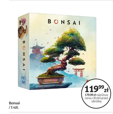 Gra planszowa Bonsai promocja w Empik