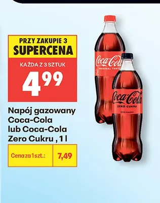 Napój gazowany Coca-Cola promocja w Biedronka