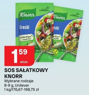 Sos sałatkowy grecki promocja w Chorten
