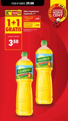 Olej rzepakowy Kujawski promocja w Biedronka
