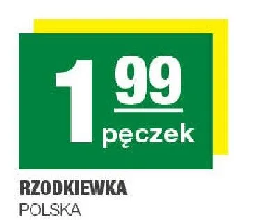 Rzodkiewka polska promocja w SPAR