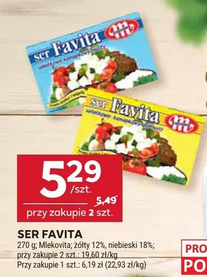 Ser Favita promocja w Stokrotka
