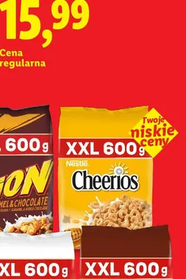 Płatki śniadaniowe Nestlé Lion Caramel & Chocolate XXL promocja w Lidl