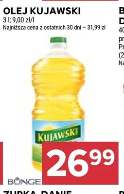 Olej rzepakowy Kujawski promocja w Stokrotka