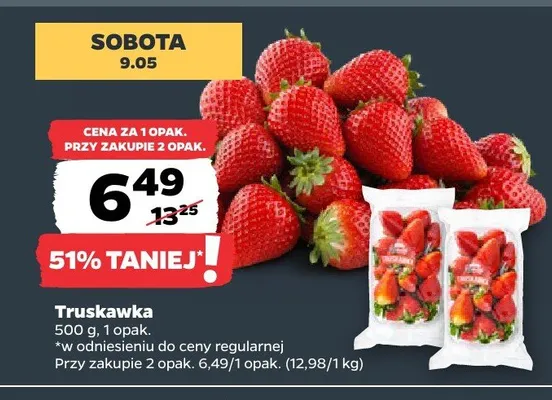 Truskawka promocja w Netto