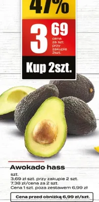Awokado hass promocja w Supeco