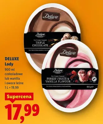 Lody czekoladowe promocja w Lidl
